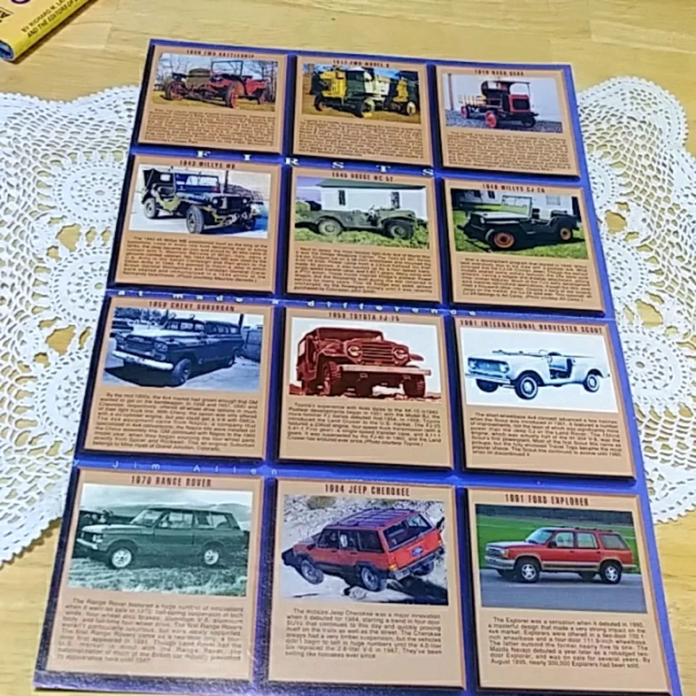 Ford Automobiles - Great Cars from Ford, collectible vintage hardback